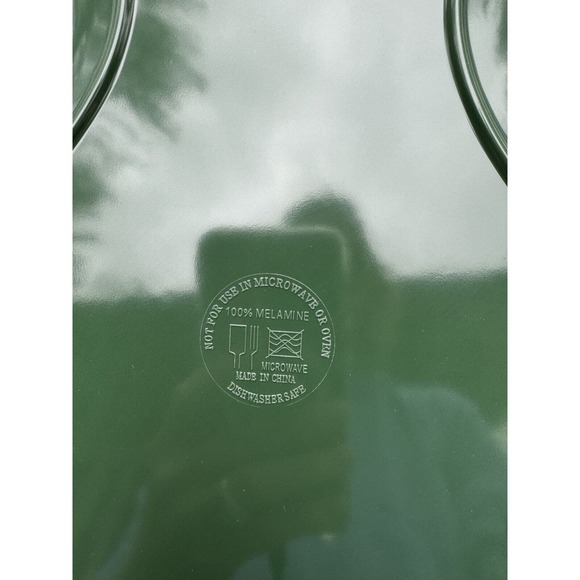 Melamine Knit Sweater Motif Design Christmas Platter Tree Brand New In Box! - Picture 3 of 11